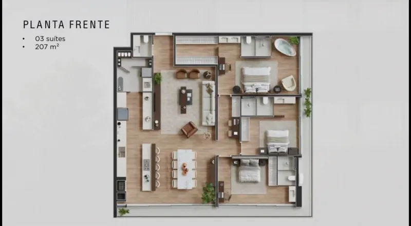 Apartamento no Anita Garibaldi, Joinville - Imobiliária - foto 38