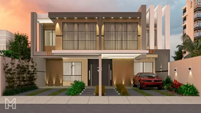 Sobrado Alto Padrão com Piscina – Pronto para Morar – Bairro América | Joinville/SC