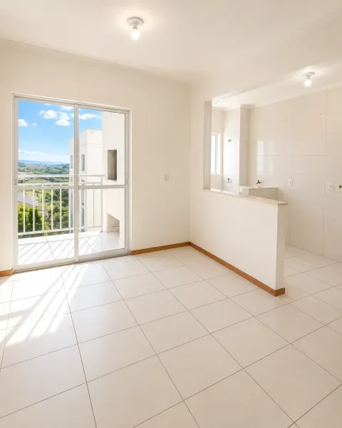 Apartamento de 2 dormitórios à venda no Condomínio Parque das Torres, bairro São Lucas, Chapecó SC, com vaga de garagem coberta