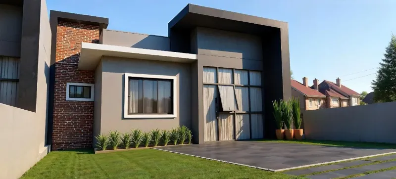 Casa 3 quartos em fase de acabamento Bairro Desbravador