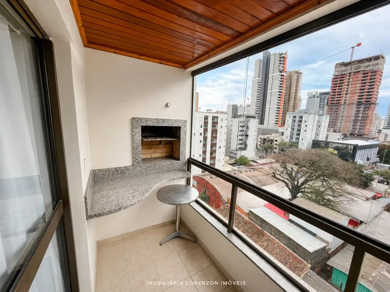 Apartamento Suite + 1 dormitórios à venda no Centro, Chapecó SC, mobiliado