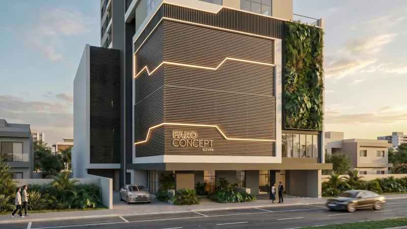 Apartamento em pré-lançamento com 2 dormitórios à venda no Centro, Chapecó SC, Faro Concept Eleven