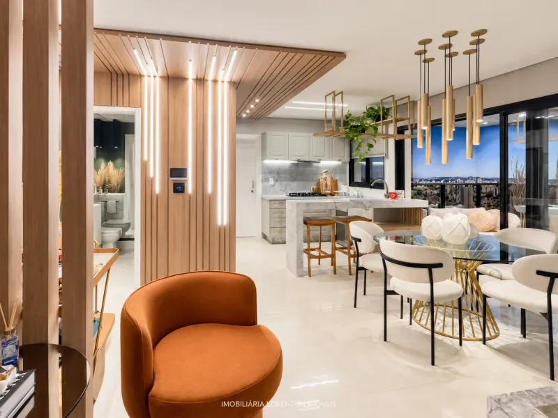 Apartamento 3 dormitórios à venda no Centro, Chapecó SC, com varanda gourmet