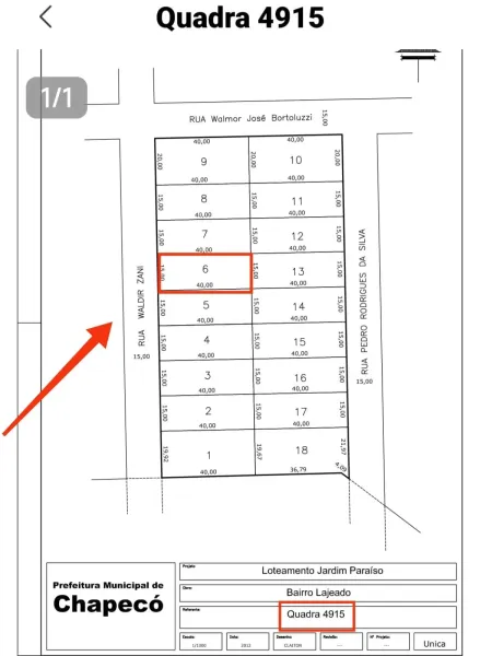 Terreno/Lote no Lajeado, Chapecó - Imobiliária - foto 2