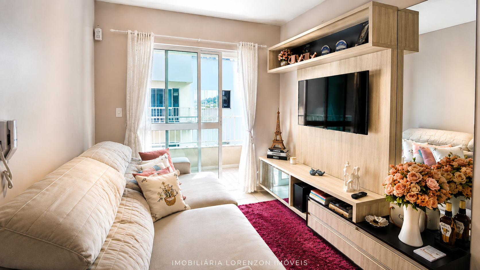 Apartamento 2 quartos  semi mobiliado no bairro Jardim Itália