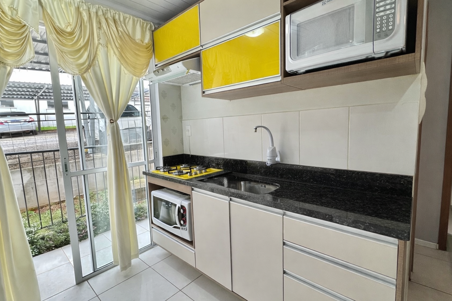 Apartamento Garden 2 Quartos semi mobiliado no Residencial Vila das Araucárias apenas R$ 200 mil