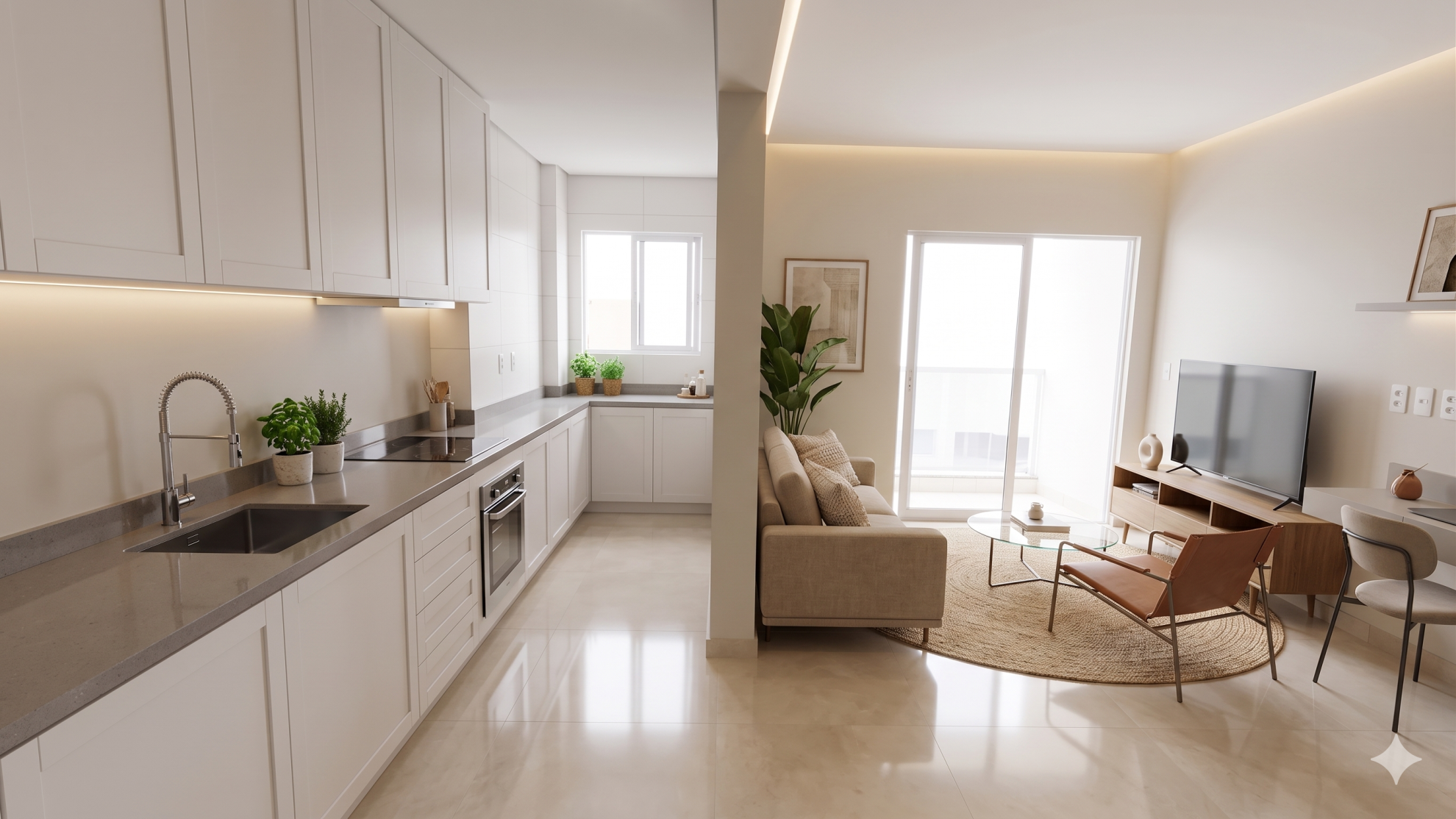 Ap 3 quartos próximo a Udesc - bairro Santo Antonio