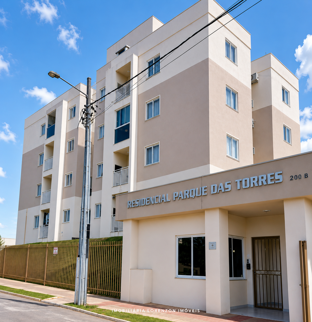 Apartamento 2 Quartos  –  Condomínio Parque das Torres, Chapecó (SC)