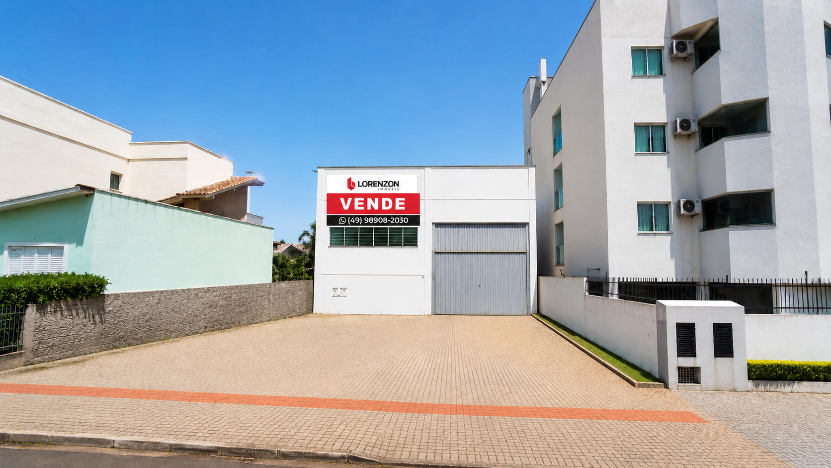 Barracão de 300m² próximo ao Posto Galli em Chapecó - Analisa Permuta