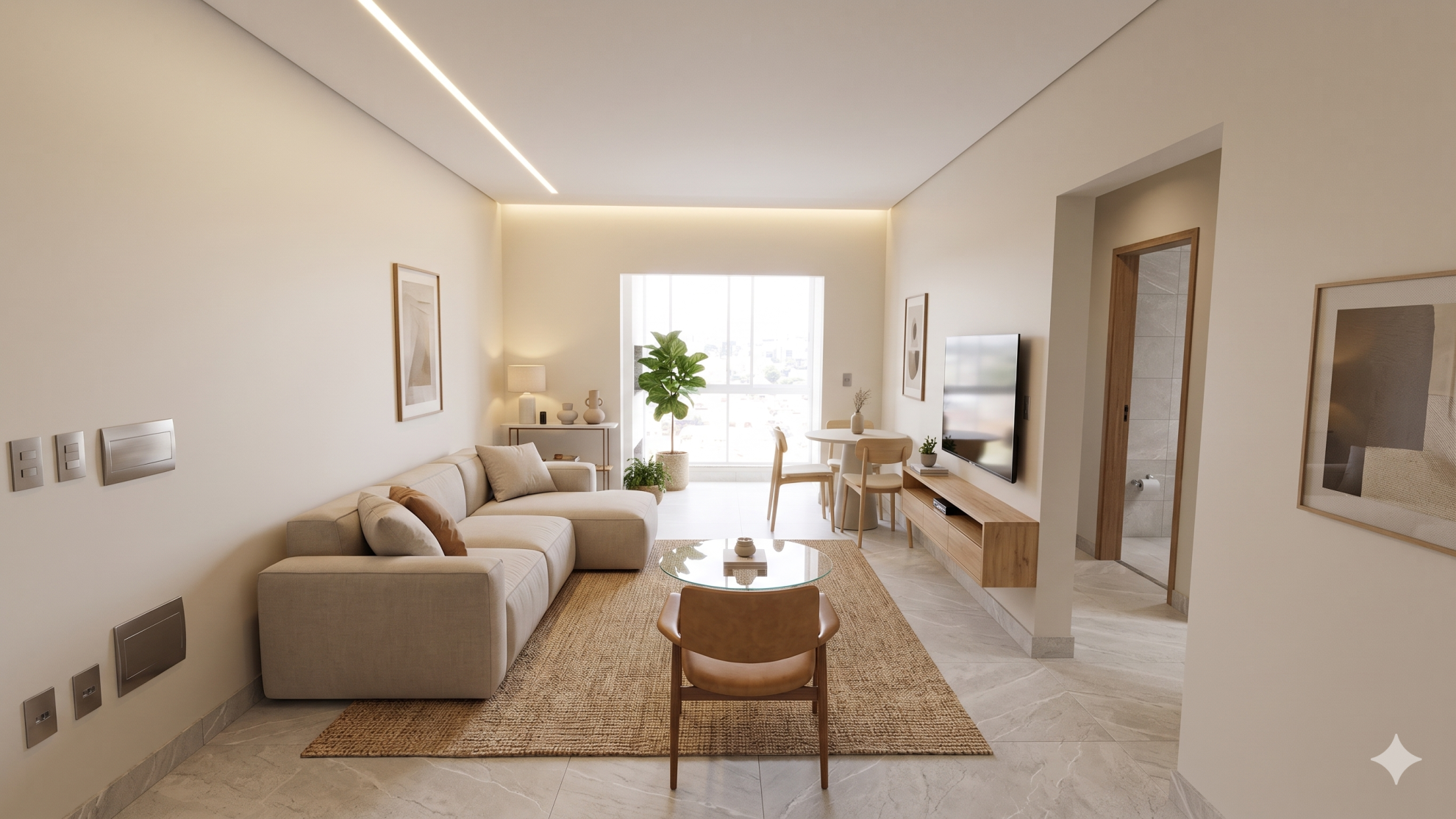 Apartamento 3 quartos perto da Udesc, Bairro Santo Antonio.