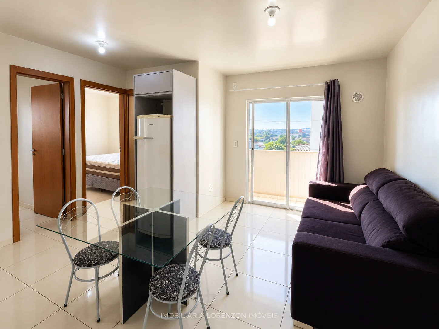 APARTAMENTO SEMI MOBILIADO NO ED FELICITÁ EM XANXERÊ