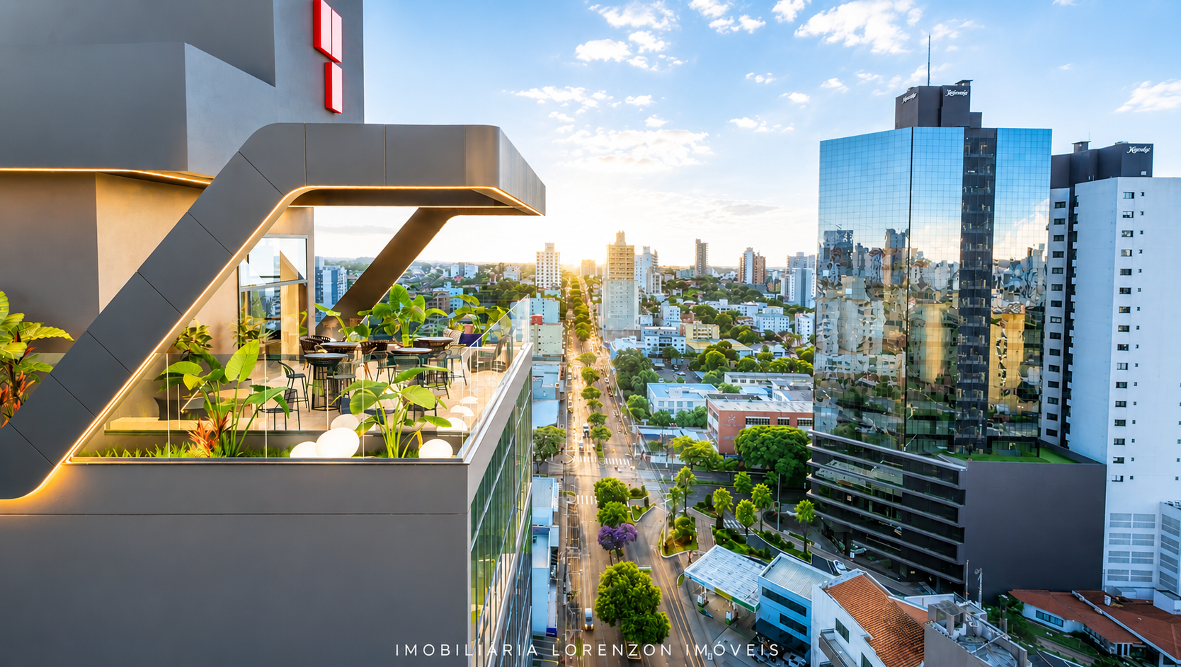 Sala Comercial a partir de 44 m² no Centro de Chapecó – Building Business 77