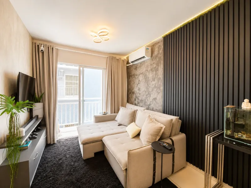 Apartamento de 2 dormitórios à venda no Jardim Tarumã, Xanxerê SC, com móveis planejados