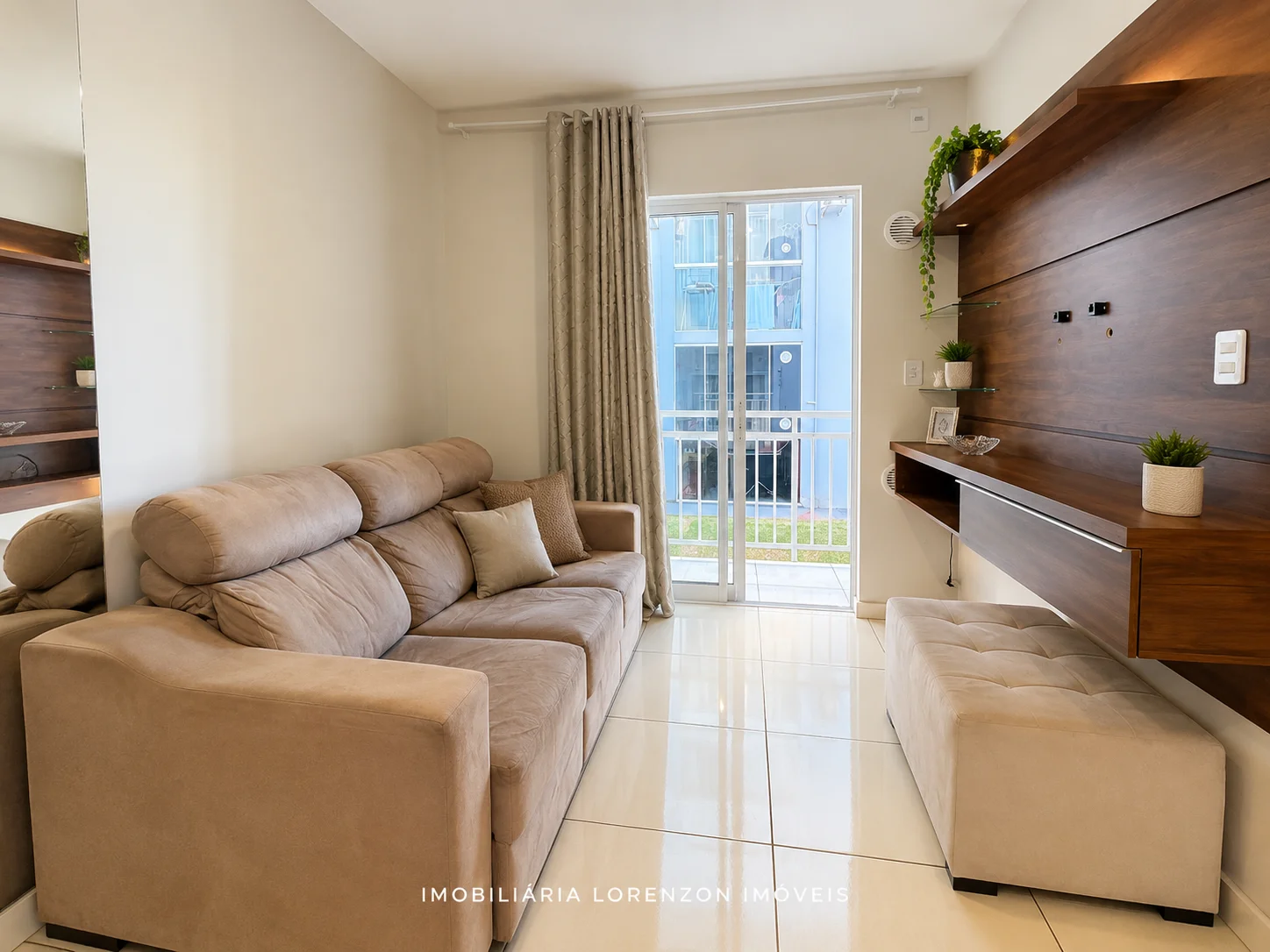 APARTAMENTO PARA LOCAÇÃO SEMI-MOBILIADO NO RESIDENCIAL MONET - JARDIM TARUMÃ