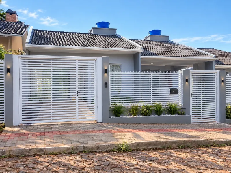 Casa geminada 2 quartos à venda no Loteamento New Villas, Chapecó SC, com pátio privativo