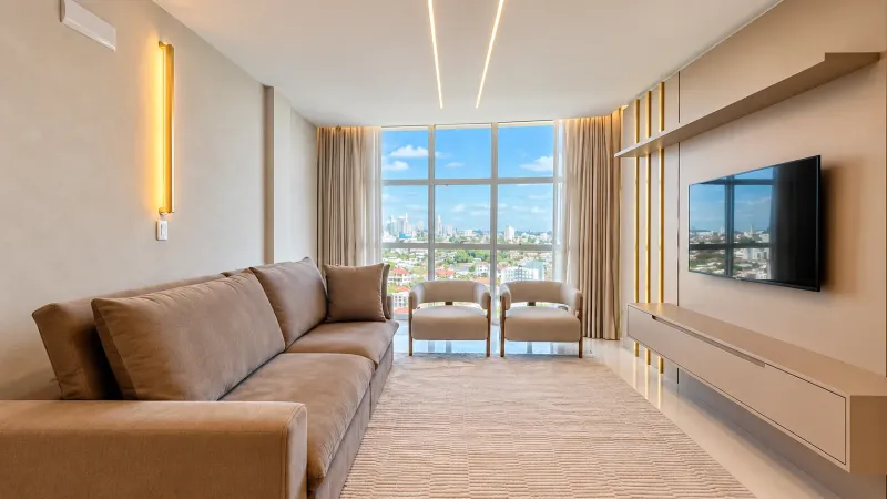 APARTAMENTO MOBILIADO NO GRAND PALAZZO EM XANXERÊ