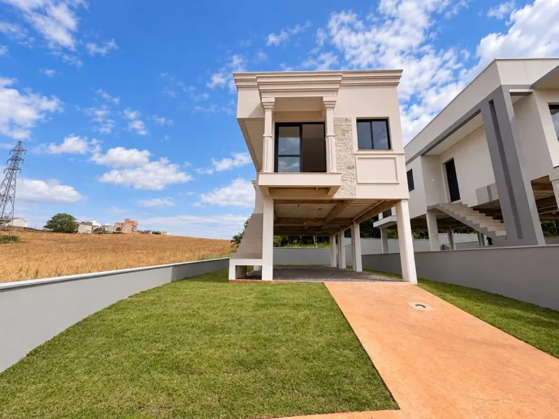 CASA NOVA COM ARQUITETURA MODERNA NO BAIRRO LIBERDADE – ERECHIM/RS