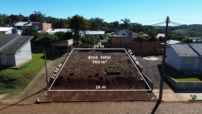 TERRENO À VENDA NO BAIRRO AGRÍCOLA EM ERECHIM