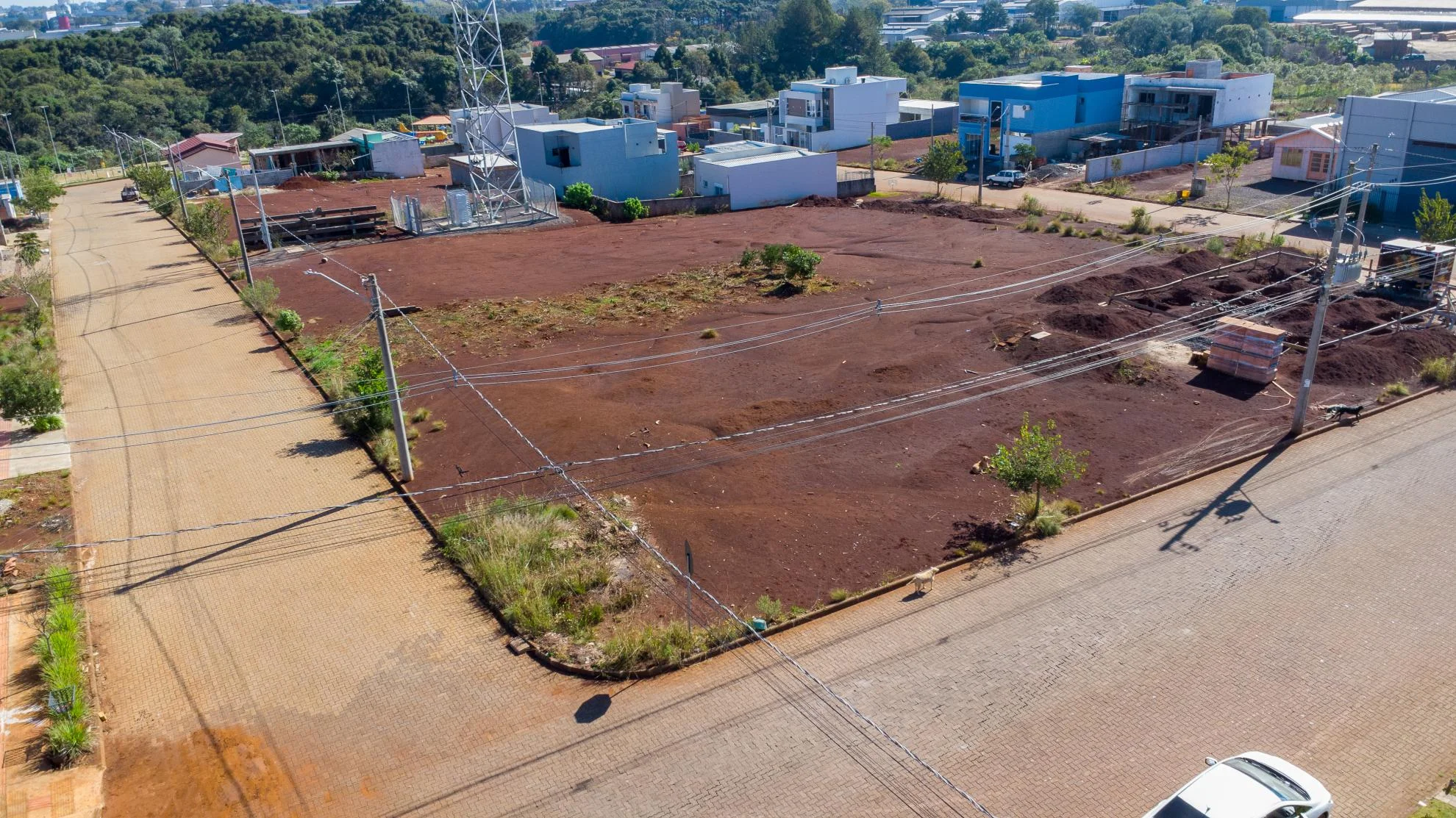 TERRENO DE ESQUINA COM 250 M² NO ARVOREDO, TOTALMENTE PLANO E PRONTO PARA CONSTRUIR