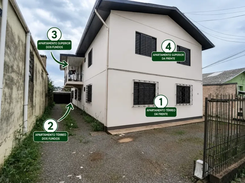 APARTAMENTO TERREO/FRENTE