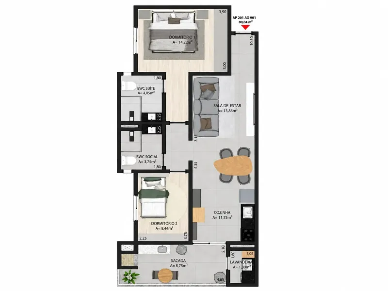 Apartamento no Centro, Erechim - Imobiliária - foto 5