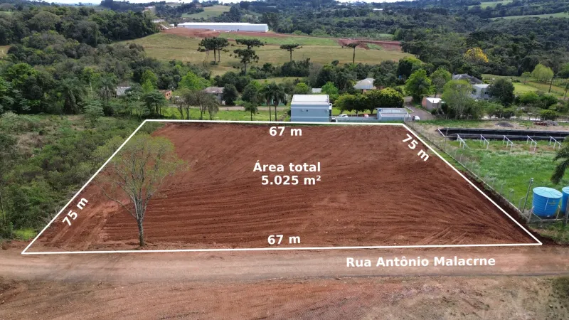 TERRENO COM 5.025M² NO BAIRRO INDUSTRIAL DAVIDE ZORZI - 500 METROS DA BR-153