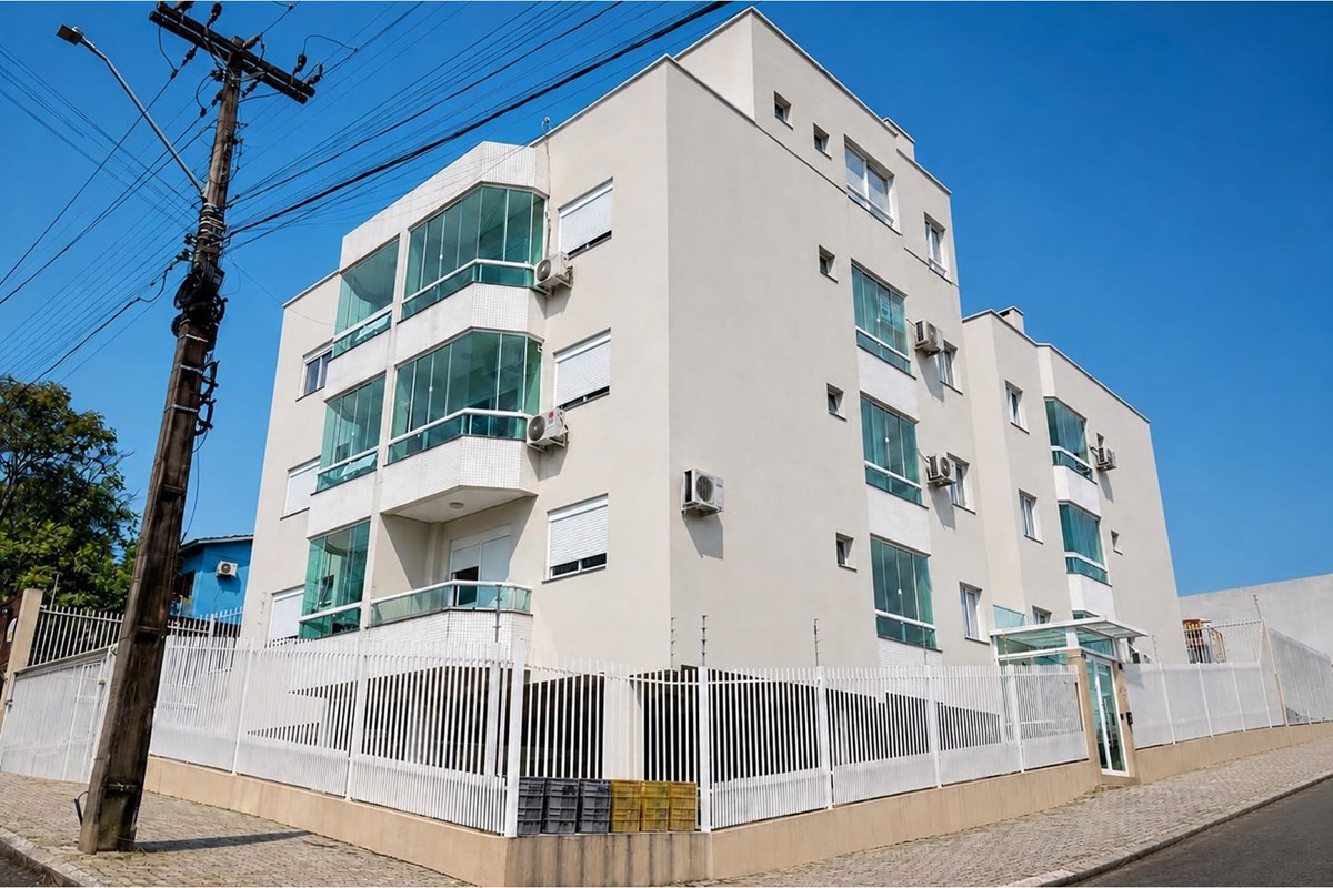 Apartamento Semi Mobiliado com Sacada e Churrasqueira