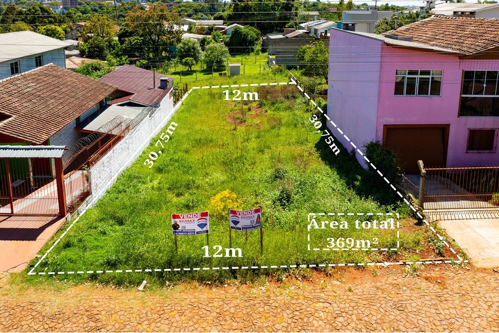 TERRENO DE 369M², A VENDA NO BAIRRO AEROPORTO, ERECHIM , RS