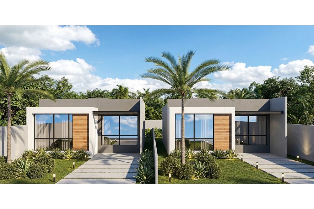 Casa Nova 2 Quartos com Sobra de Terreno no Loteamento Bandeirantes
