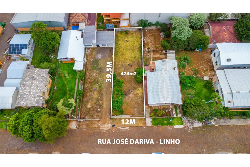 Terreno de 474m2 próximo a Havan e Stock Center em Erechim