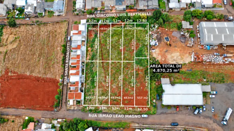 ÁREA COMERCIAL COM 10 LOTES À VENDA NO BAIRRO ATLÂNTICO
