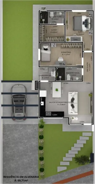 Casa no Novo Atlântico, Erechim - Imobiliária - foto 19
