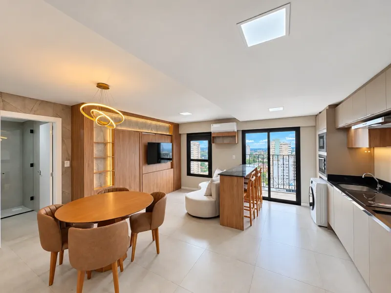 APARTAMENTO NOVO TODO MOBILIADO NO HAUS 109