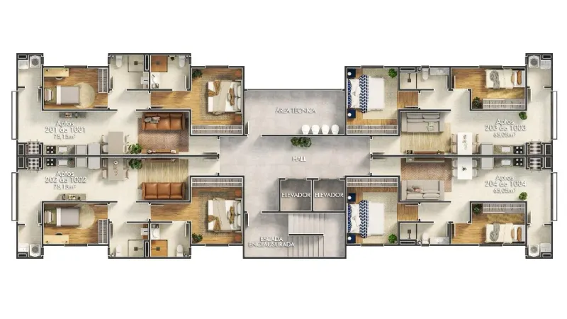 Apartamento no Esperança, Erechim - Imobiliária - foto 3